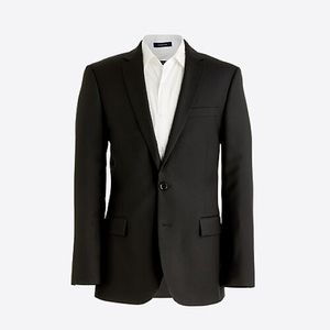 Slim Thompson suit jacket in worsted wool